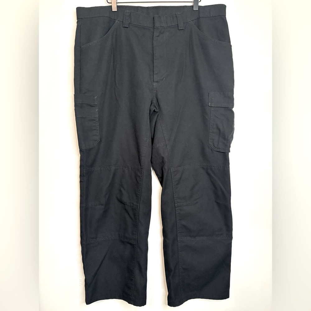 Red Kap Work‎ Pants Black Men’s 40x29 Cargo Pockets Stretch Utility